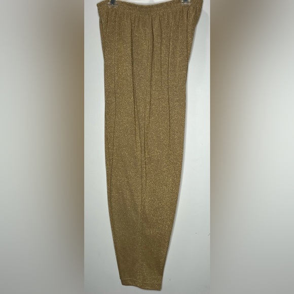 Bob Mackie Gold Glitter Track Suit - Picture 5 of 5